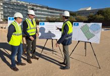 El nuevo aparcamiento disuasorio de Hacienda incorpora un sistema antiinundaciones capaz de laminar 1,4 millones de litros de agua